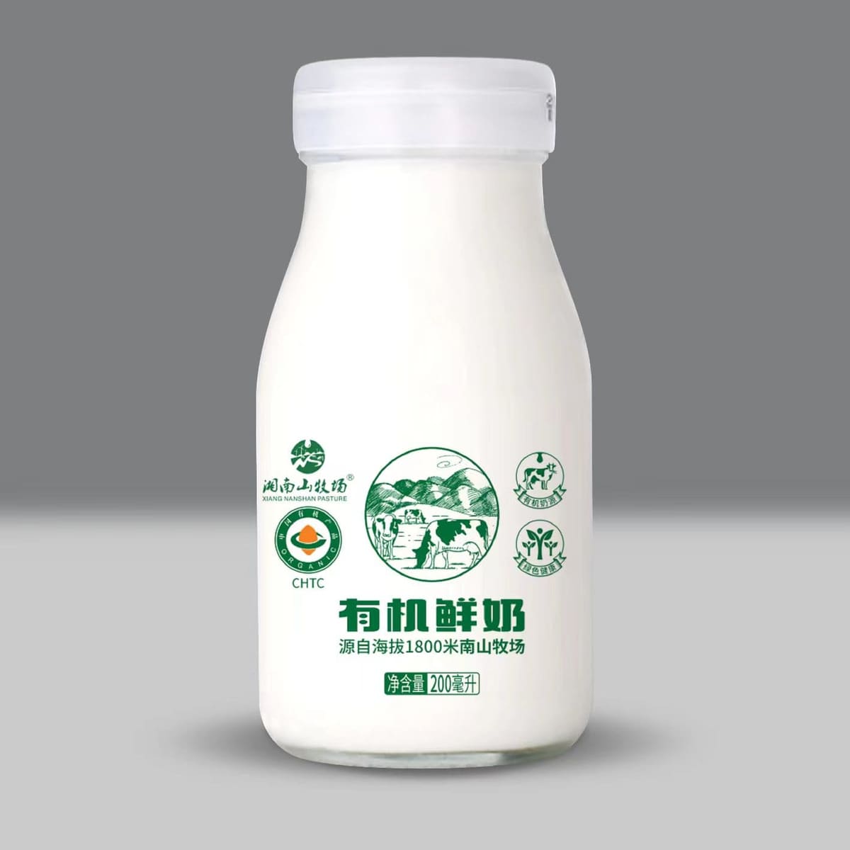 有机鲜奶（200mL）