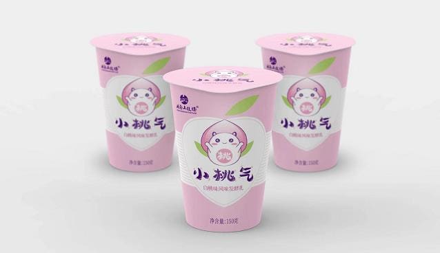 白桃味风味发酵乳