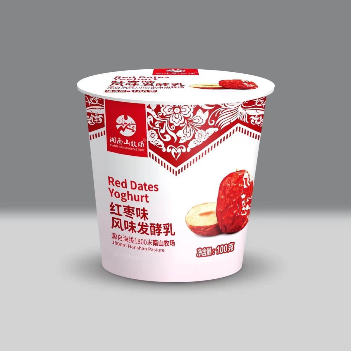红枣味风味发酵乳